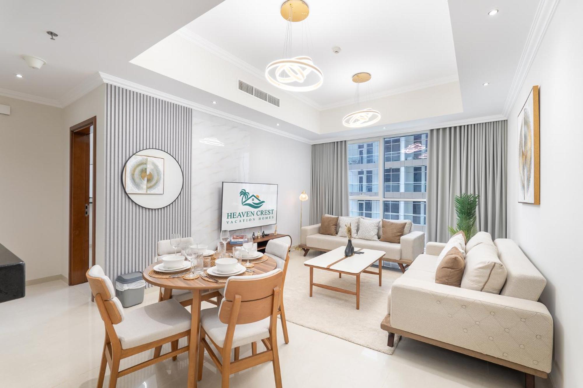 Heaven Crest Holiday Homes: Downtown Suites Near Dubai Mall & Burj Khalifa Exterior photo