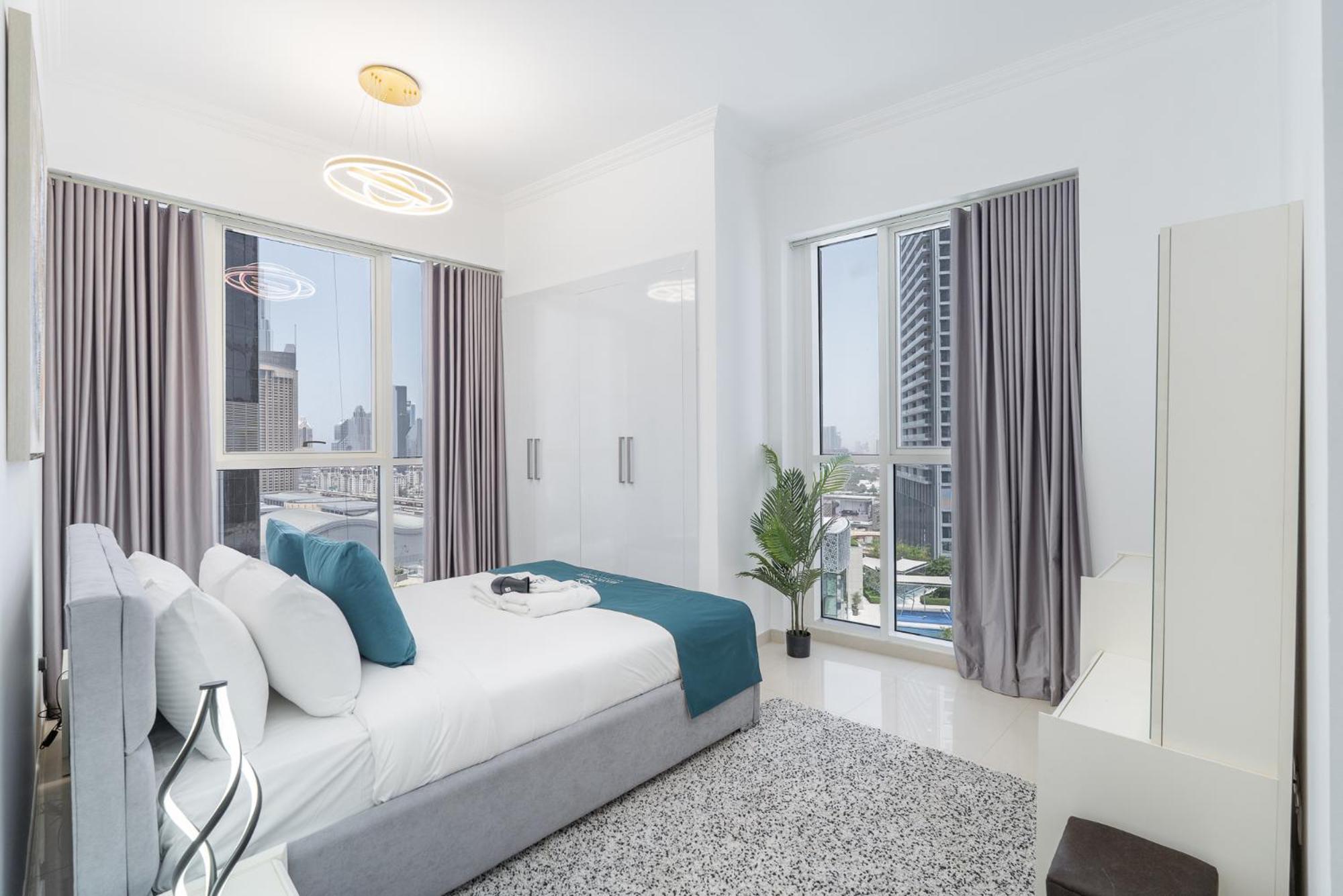 Heaven Crest Holiday Homes: Downtown Suites Near Dubai Mall & Burj Khalifa Exterior photo