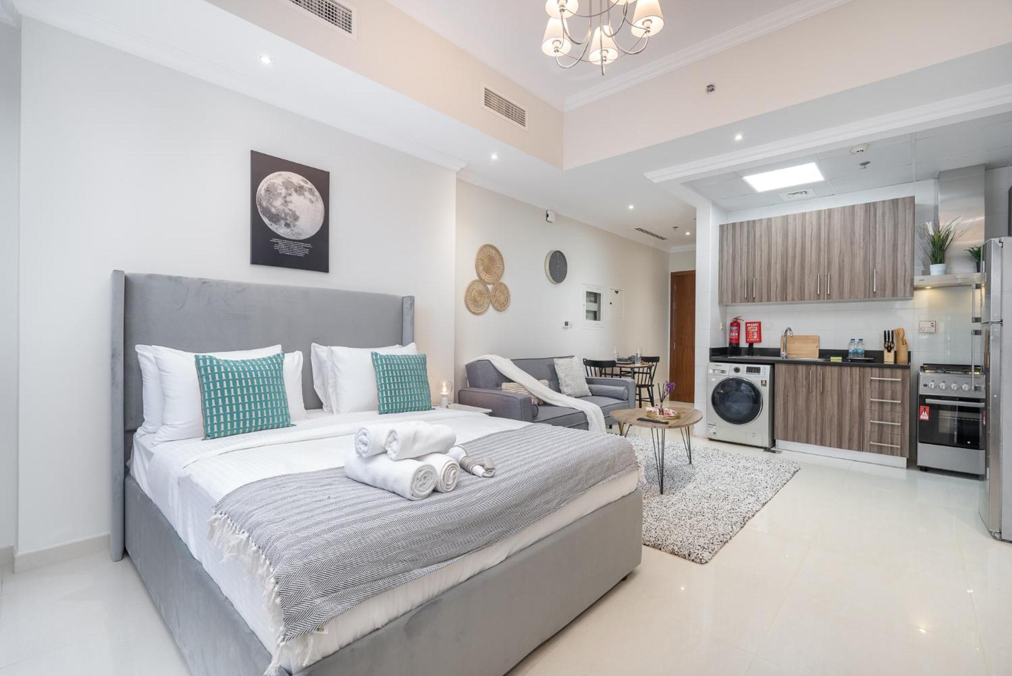Heaven Crest Holiday Homes: Downtown Suites Near Dubai Mall & Burj Khalifa Exterior photo